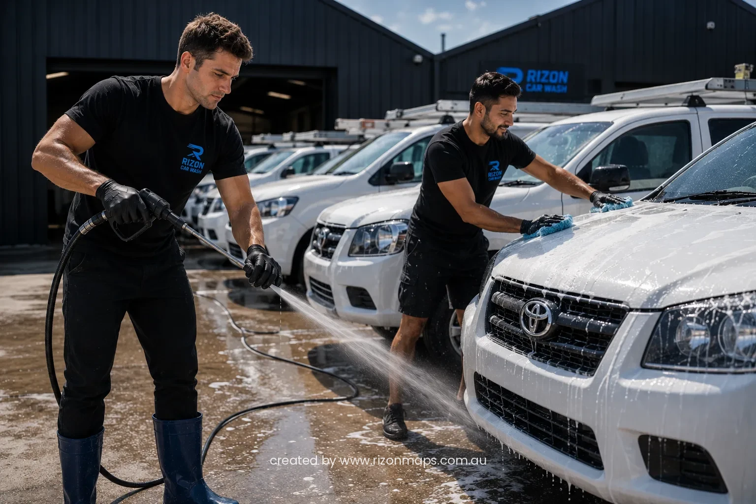 Fleet Car Washing in Newtown