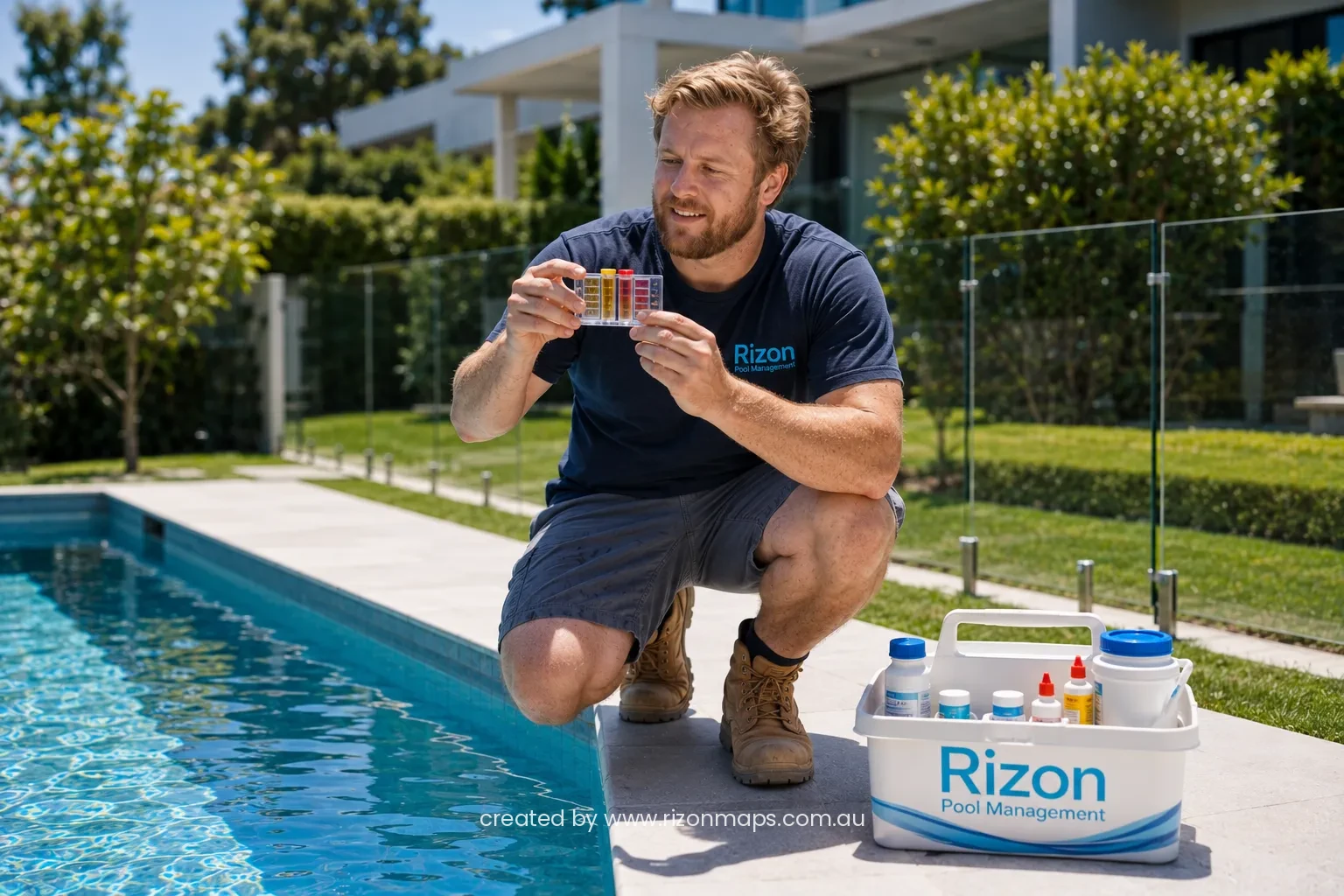 Pool Water Testing & Balancing in Manly