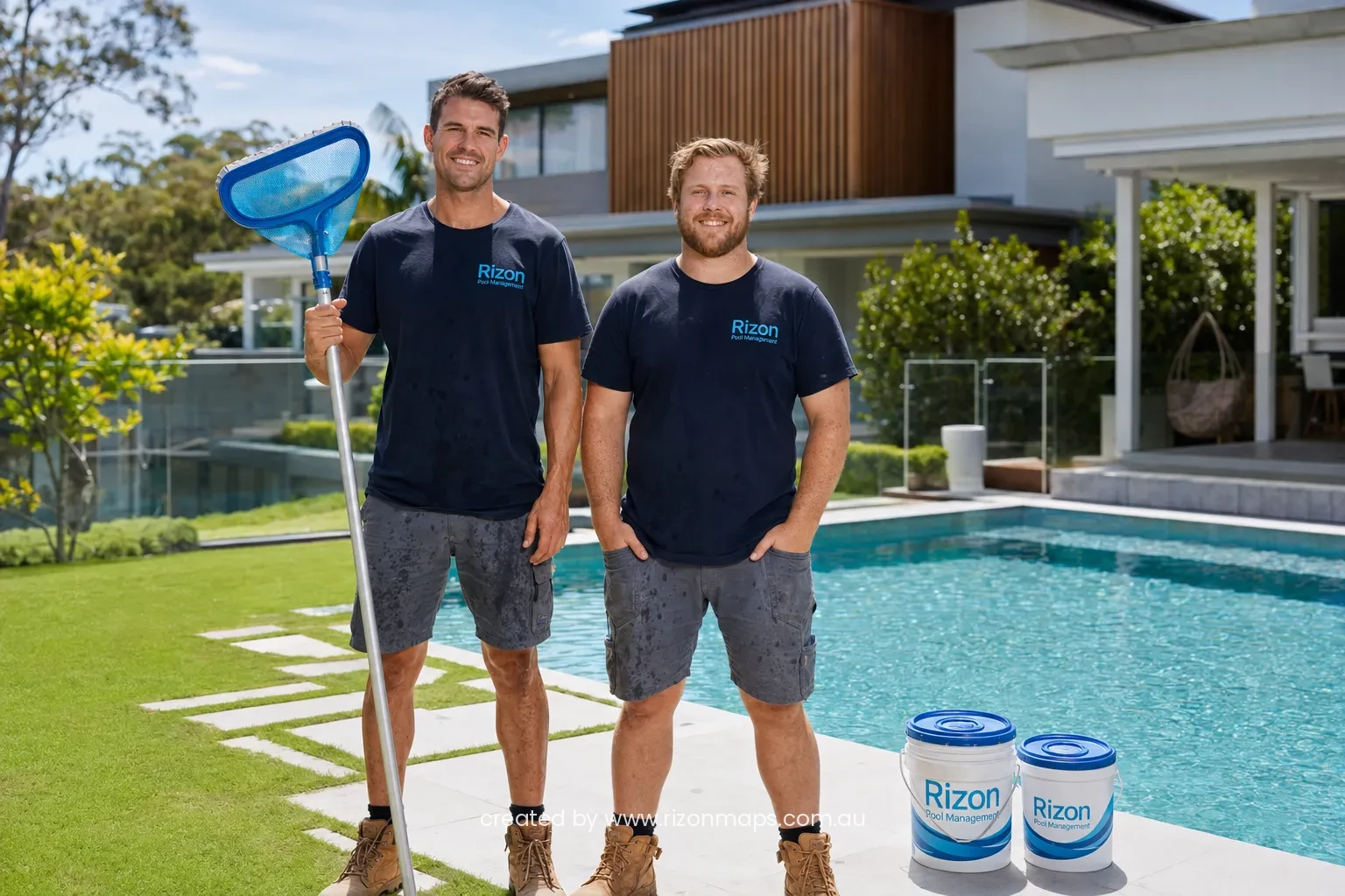 Sparkling, professionally maintained Sydney pool
