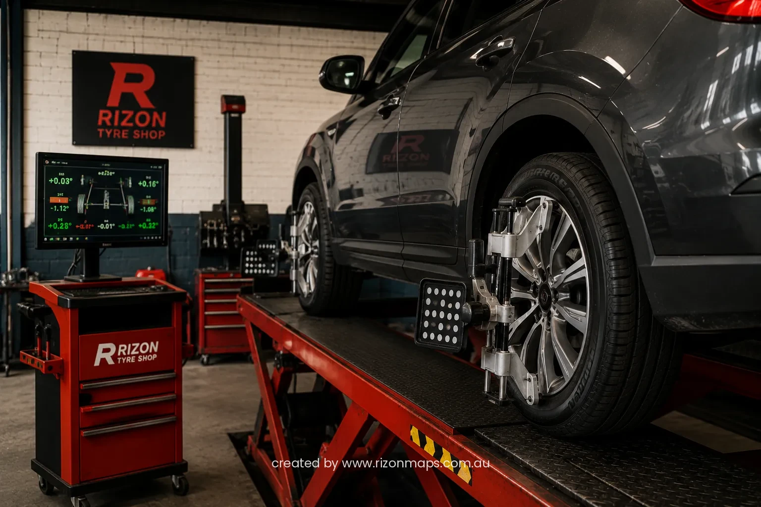 Recent tyre & mechanical work